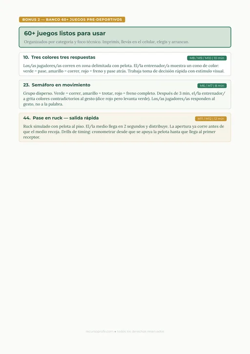Bonus 2 — Banco 60+ juegos pre-deportivos